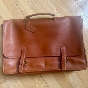 Coach vintage leather briefcase